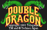 Double Dragon Title Screen
